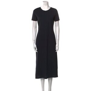 Theory A-Line Dress: This elegant black midi dress - Size S